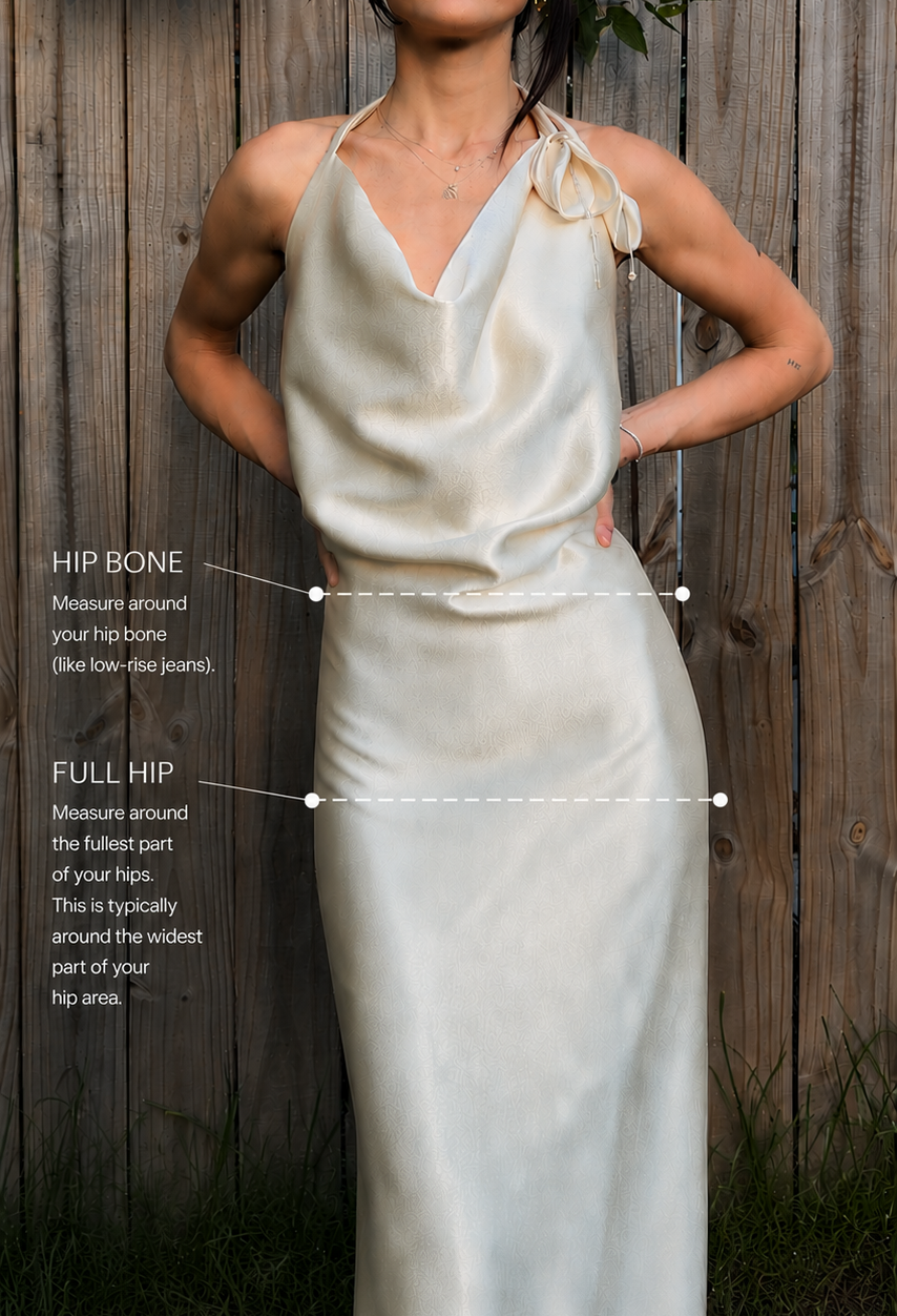 Flora Halter Slip Gown