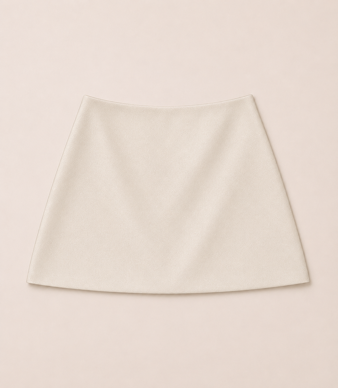 Matte Mini Skirt (Pairs with our Matte Flora Halter in white)