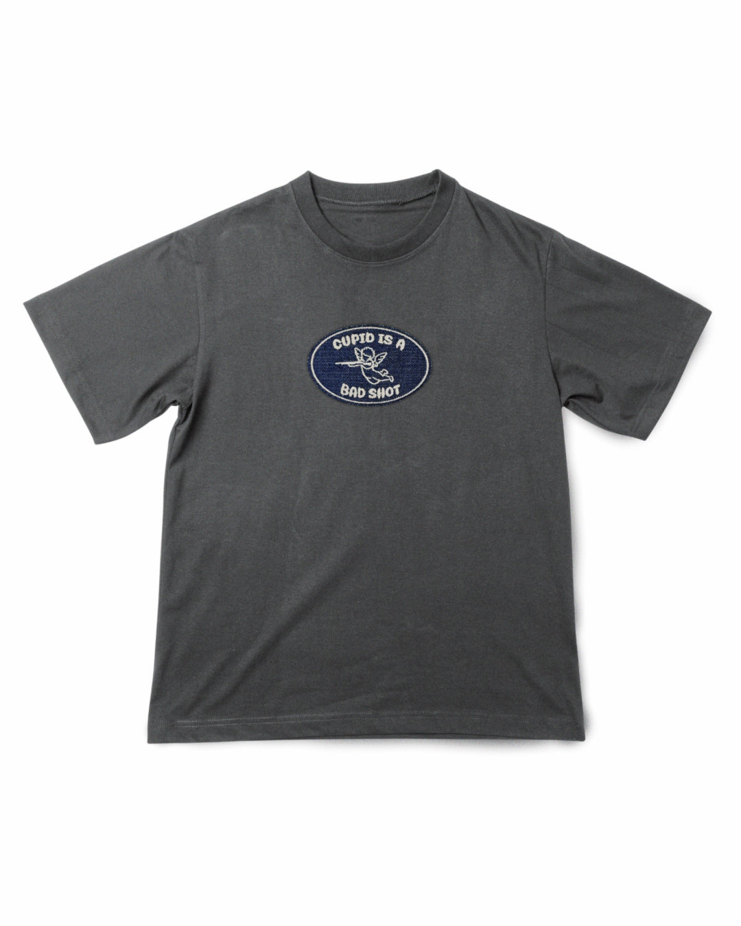 BAD SHOT TEE - GUNPOWDER GREY
