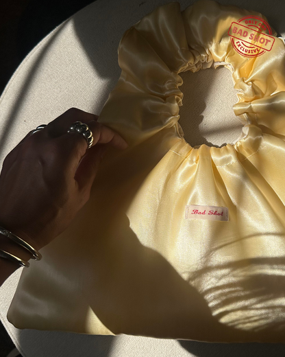 Bad Shot Silk Scrunch Bag