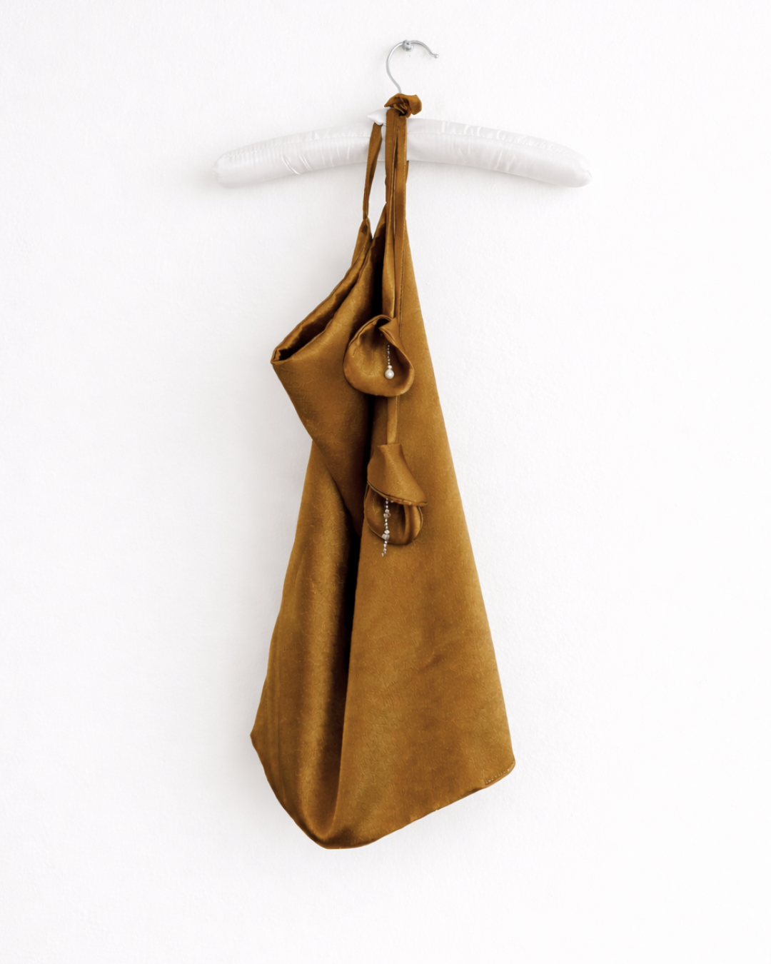 Flora Halter - Gold Satin (PRE-ORDER ONLY)
