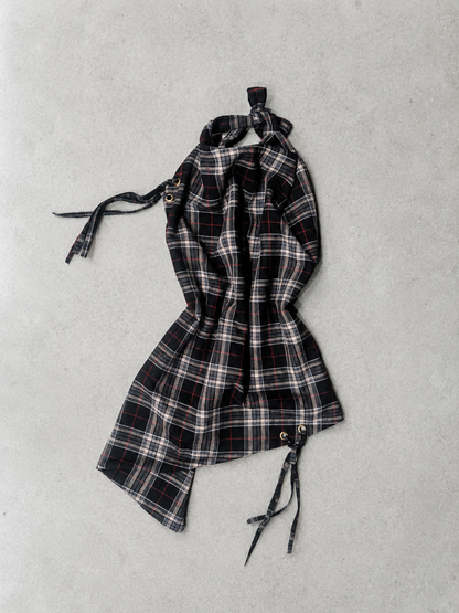 Flannel Halter Top