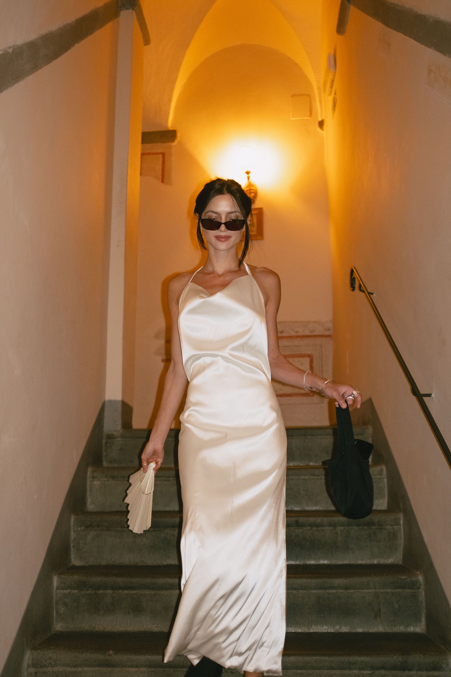 Flora Halter Slip Gown (PRE-ORDER ONLY)