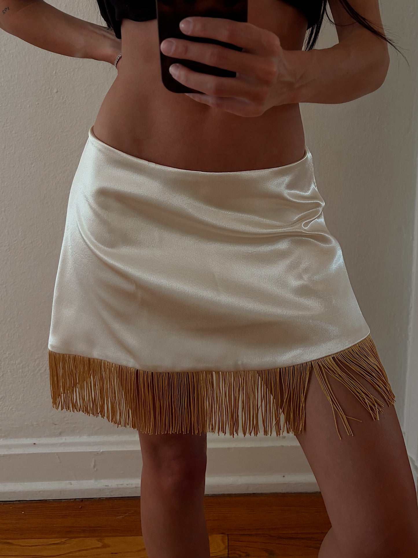 Flora Fringe Mini Skirt PRE-ORDER ONLY