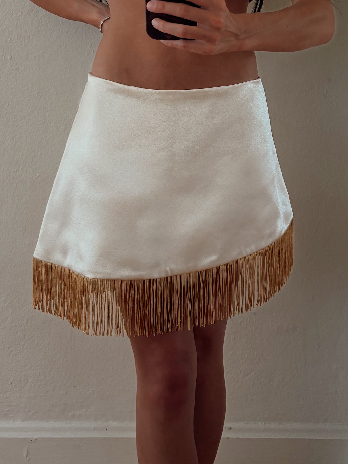 Flora Fringe Mini Skirt PRE-ORDER ONLY