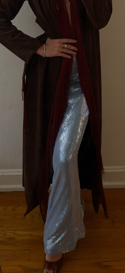 Corduroy Fringe Duster (PRE-ORDER ONLY)