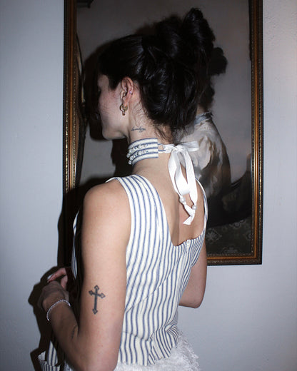 Mini Feather Dress Set