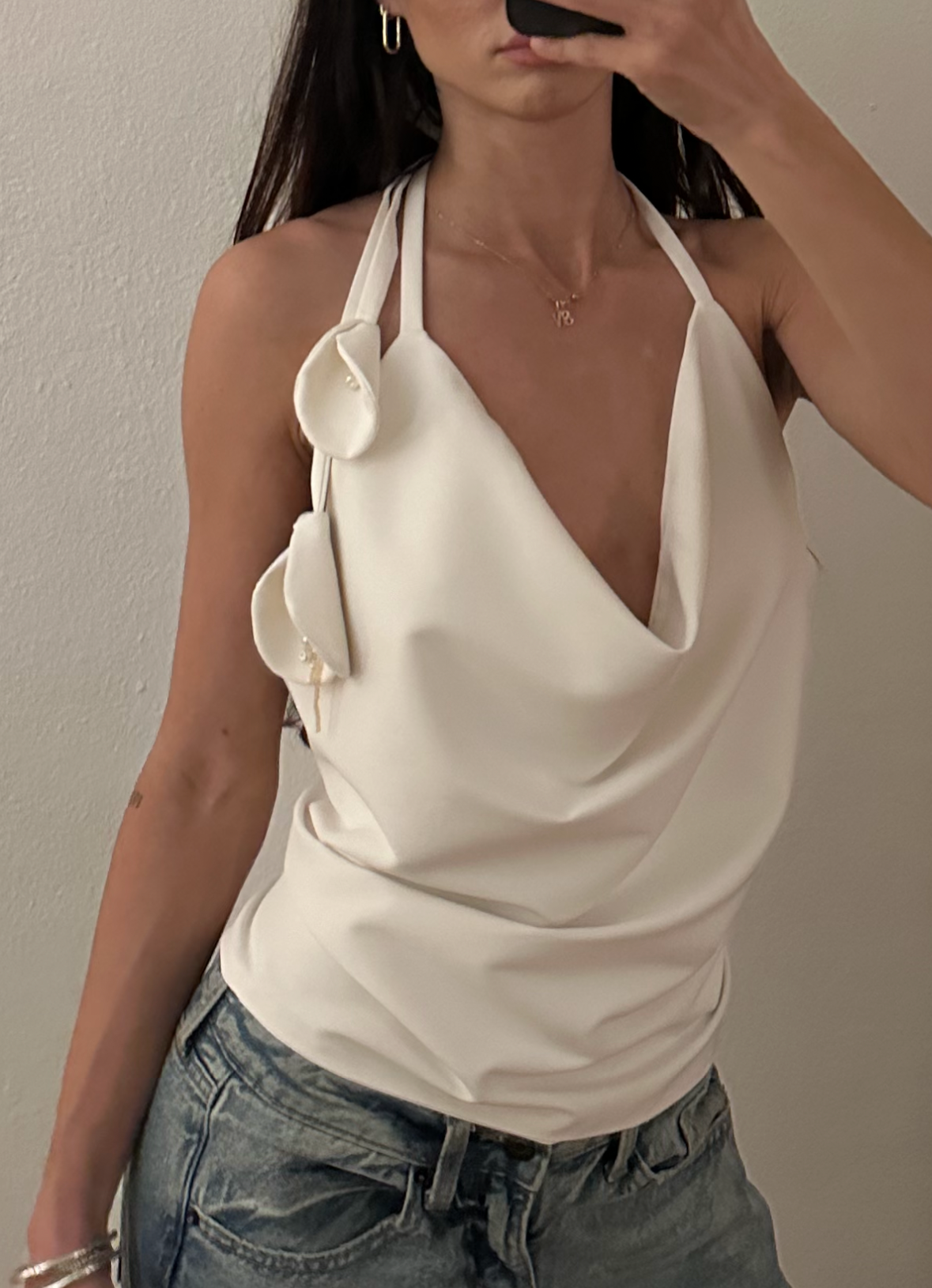 Flora Halter - Matte White (PRE-ORDER ONLY)