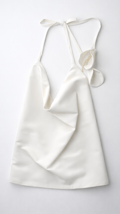 Flora Halter - Matte White (PRE-ORDER ONLY)
