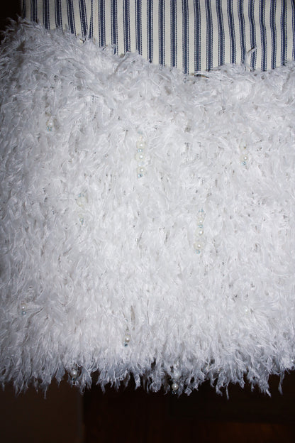 Mini Feather Dress Set