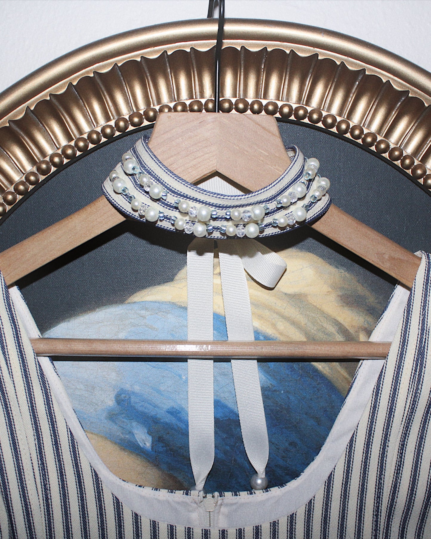 Mini Feather Dress Set