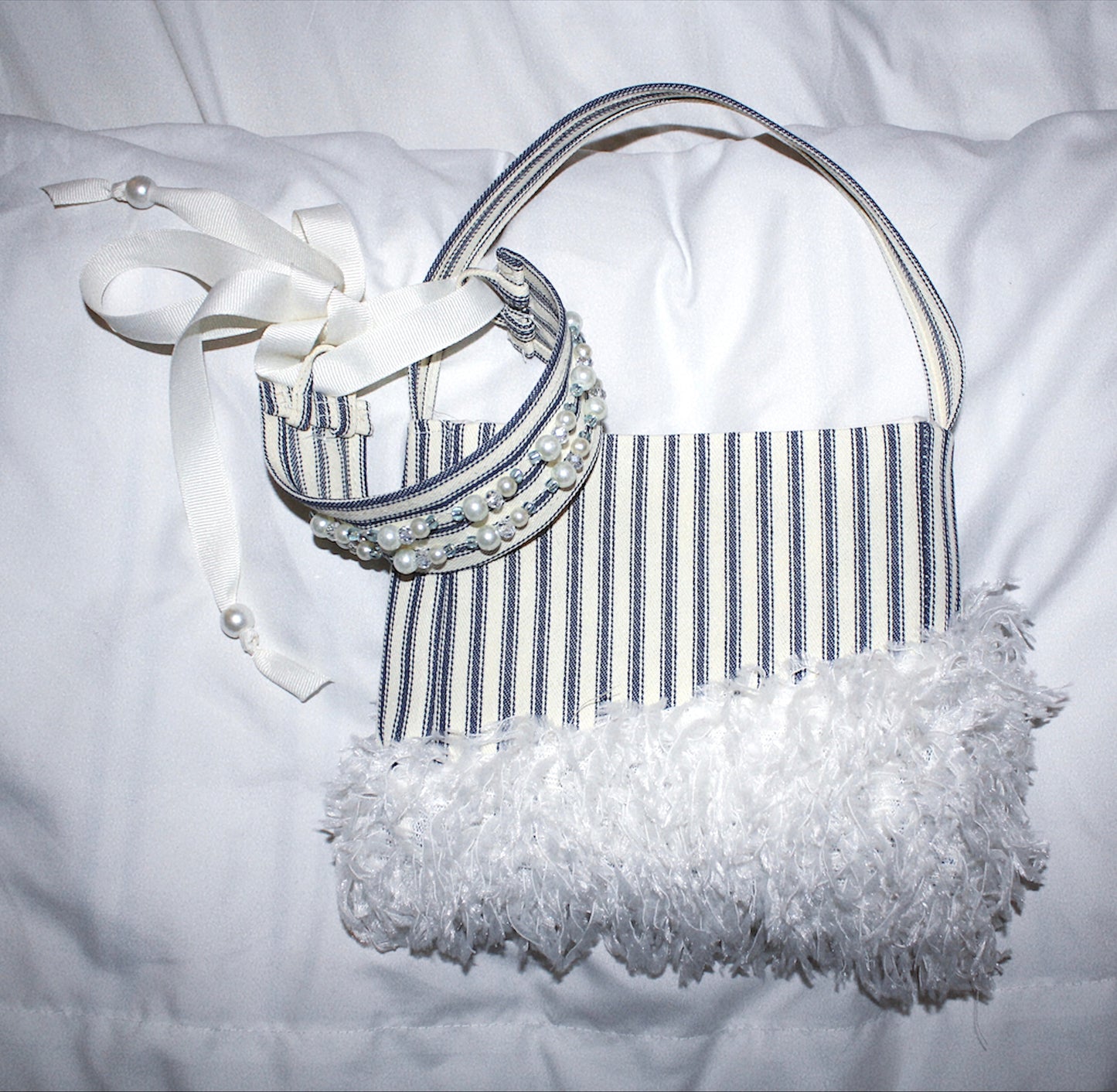 Mini Feather Dress Set